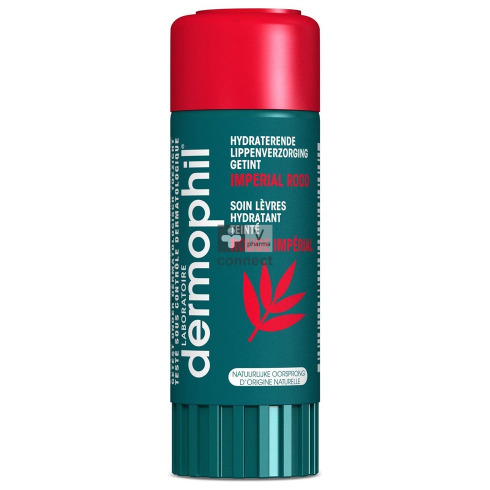Dermophil Hydra Lipverzorg. Imperial Rood Stick 4g