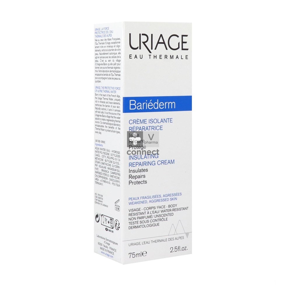 Uriage Bariederm Crème Isolante Réparatrice 75 ml