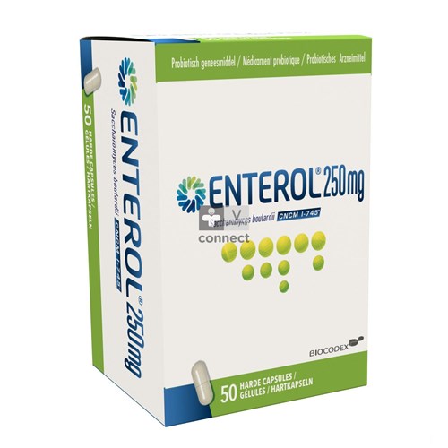 Enterol 250 mg 50 capsules