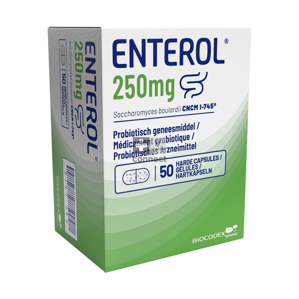 Enterol 250 mg 50 capsules