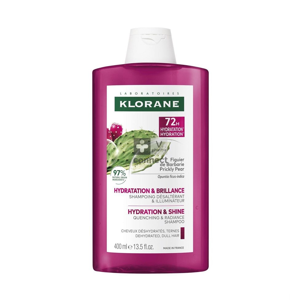Klorane Capil. Sh Cactusvijg 400ml