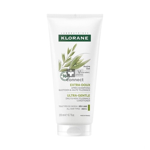 Klorane Après-Shampoing.Baume Avoine 200 ml