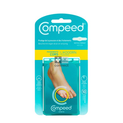 Compeed Pleister Likdoorn Medium 10