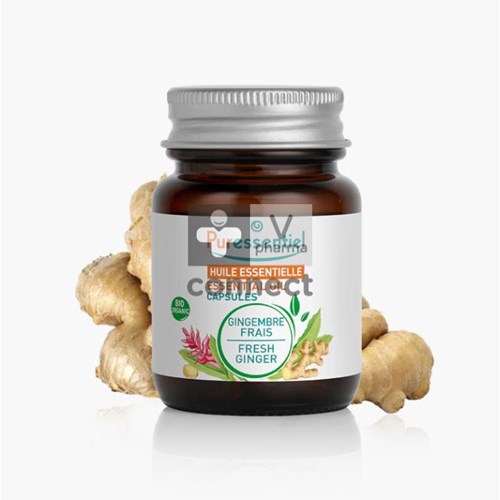 Puressentiel Huile Essentielle Gingembre Frais Bio 60 Capsules