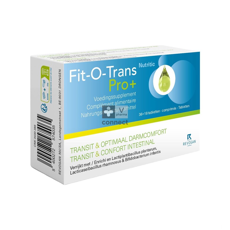 Nutritic Fit O Trans Pro+ 54 Comprimés