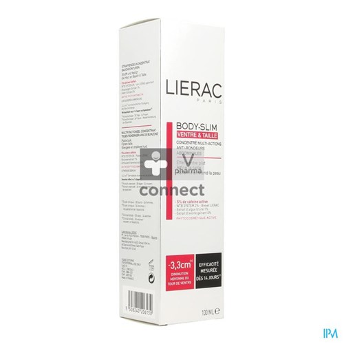 Lierac Body Slim Ventre & Taille Concentré Gainant Anti Rondeurs 100 ml