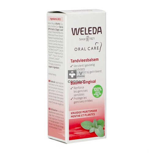 Weleda Tandvleesbalsem Nf Tube 30ml Verv.0636670