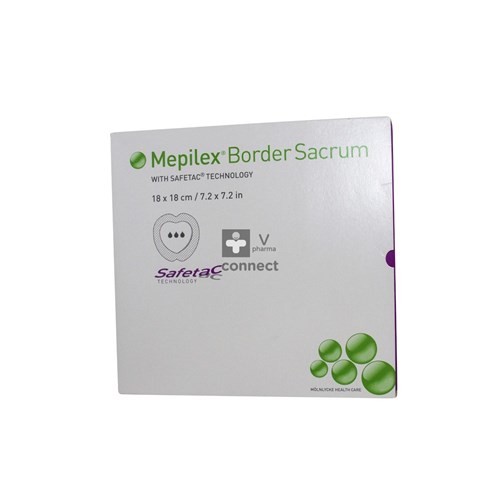 Mepilex Border Sacrum  18 x 18 cm 5 Pièces  R.282000