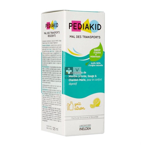 Pediakid Mal Des Transports Sol Buv Fl 125ml