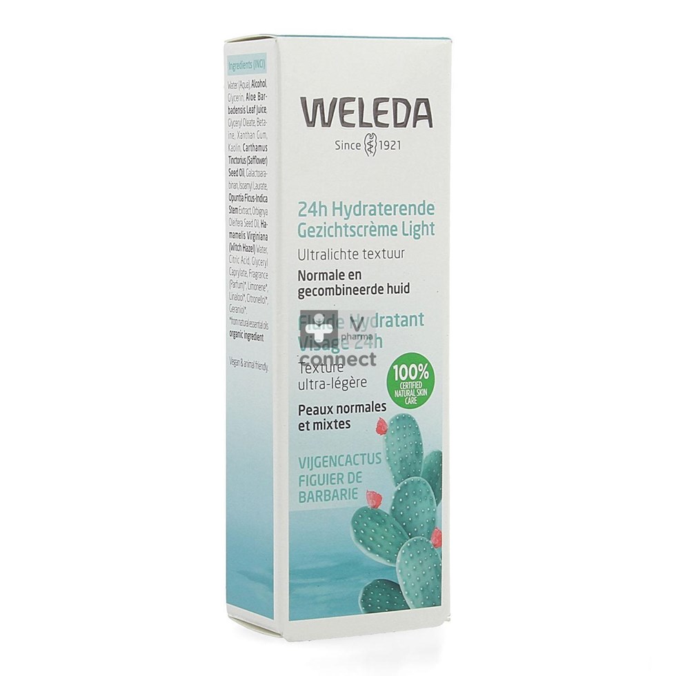 Weleda Fluide Visage Hydratant 24h 30 ml