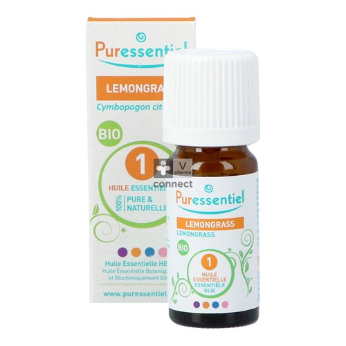 Puressentiel Lemongrass Huile Essentielle Bio 10 ml
