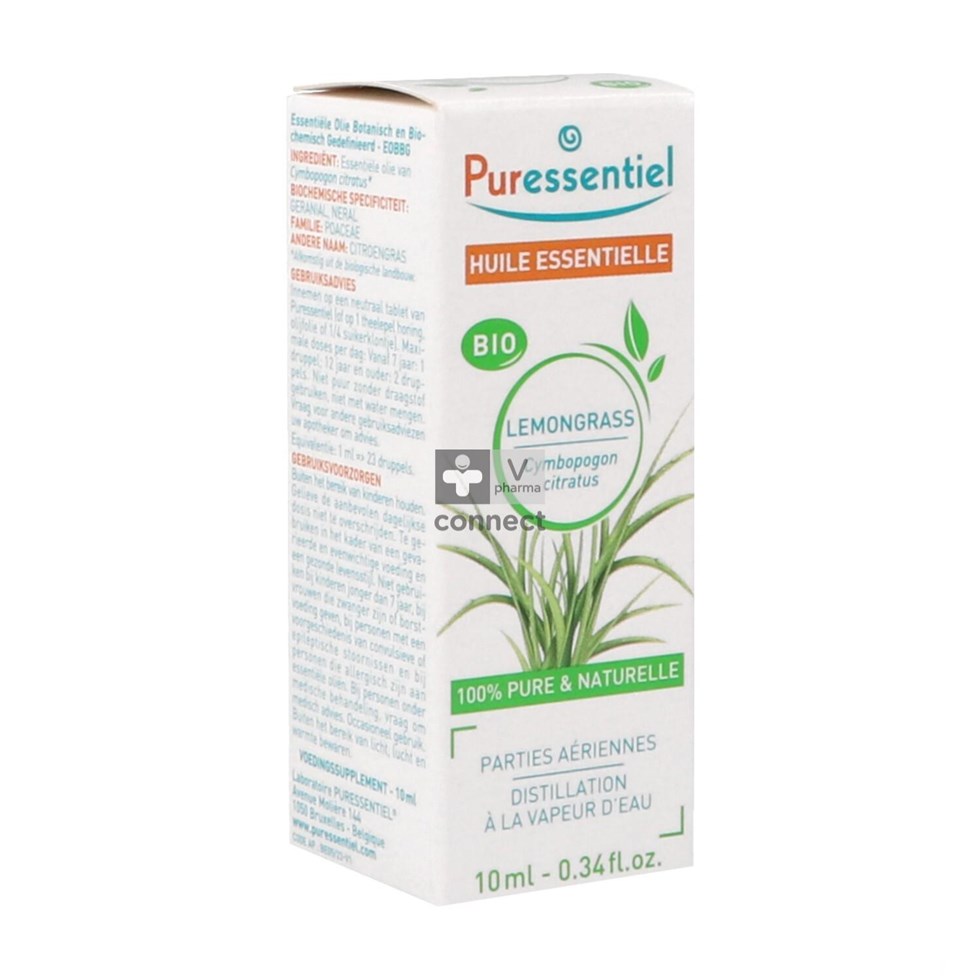 Puressentiel Lemongrass Huile Essentielle Bio 10 ml
