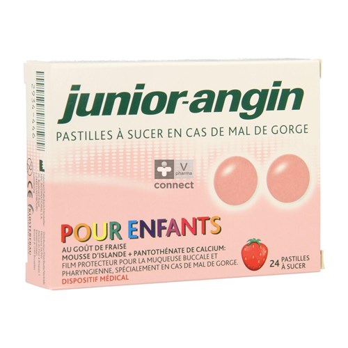 Junior Angin 24 Pastilles