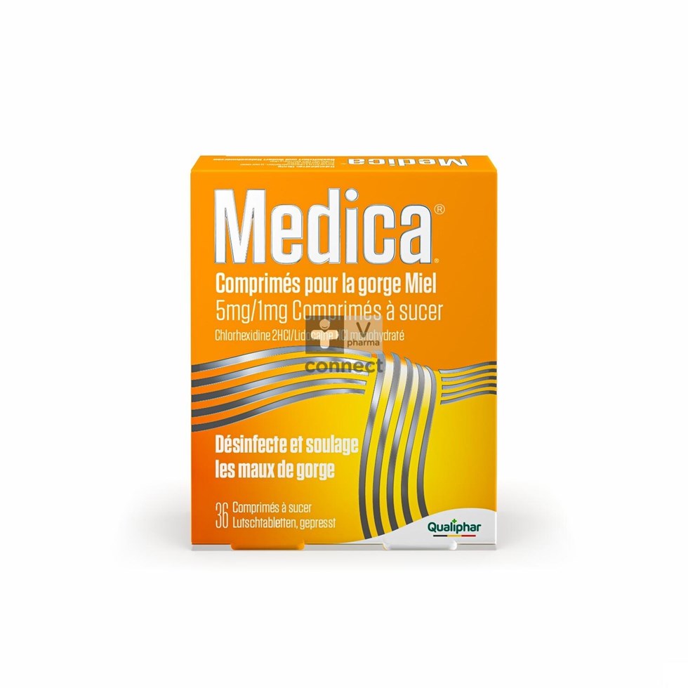 Medica Gorge Miel 36 Comprimés