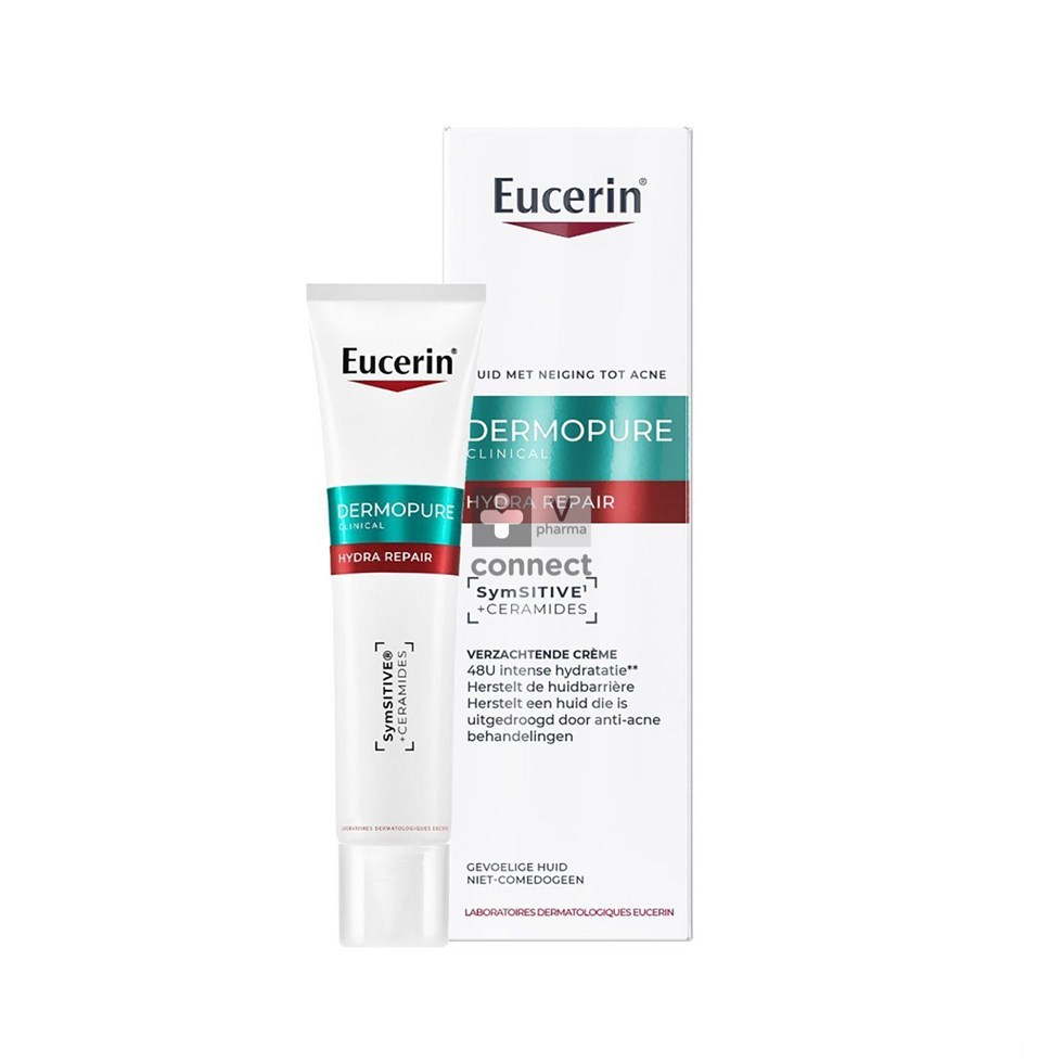 Eucerin Dermopure Clinical Hydra Repair Crème Apaisante 40 ml