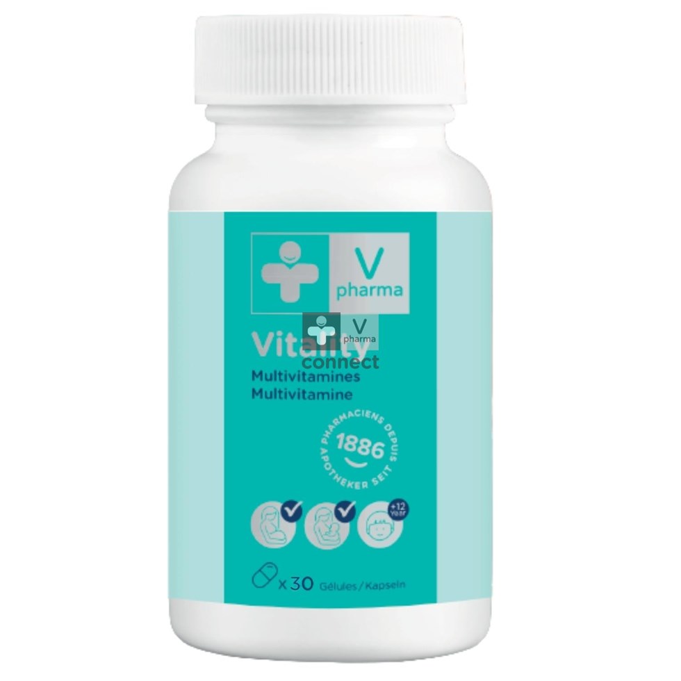 Vpharma Nutrition Vitality 30 gélules