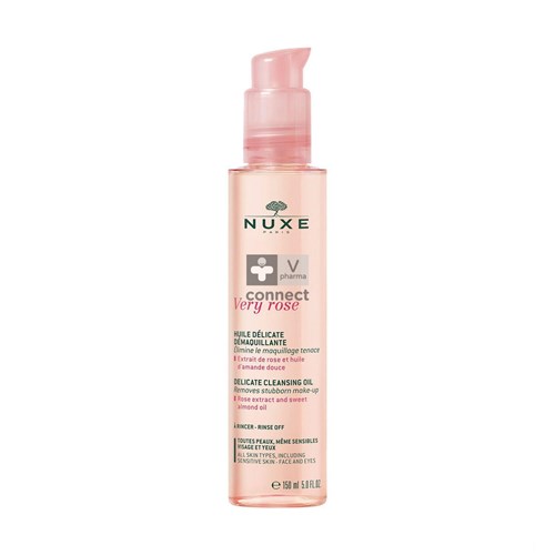 Nuxe Very Rose Huile Délicate Démaquillante 150 ml