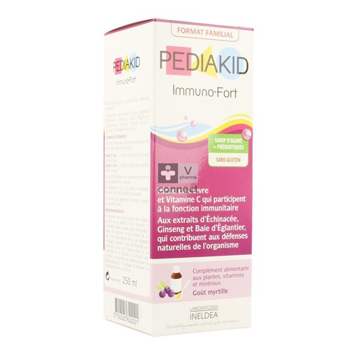 Pediakid Immuno Fortifiant Solution Buvable 250 ml