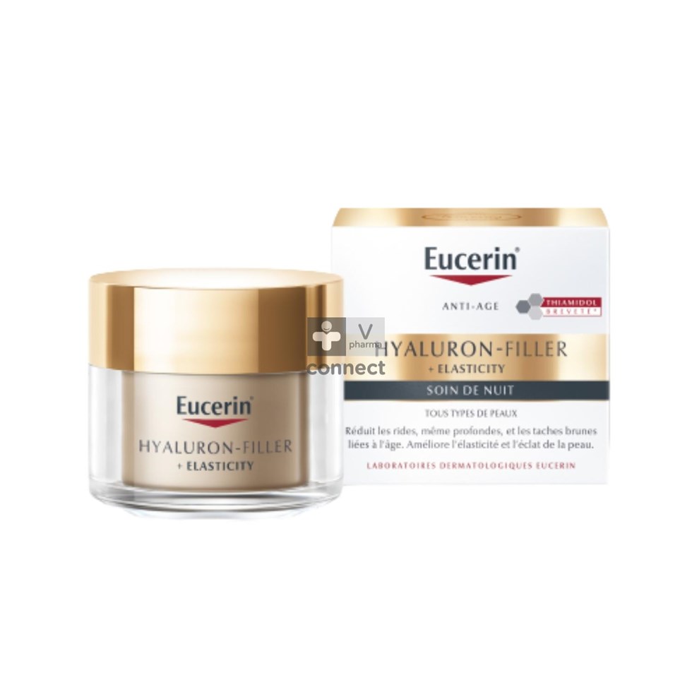 Eucerin Hyaluron Filler+Elast. Soin Nuit 50Ml Nf