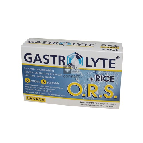 Gastrolyte Banane 6 Sachets