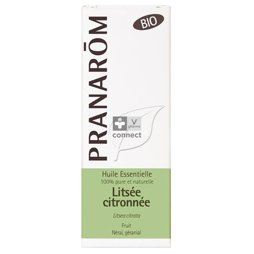 Pranarom Listée Citronnée Huile Essentielle Bio 10 ml