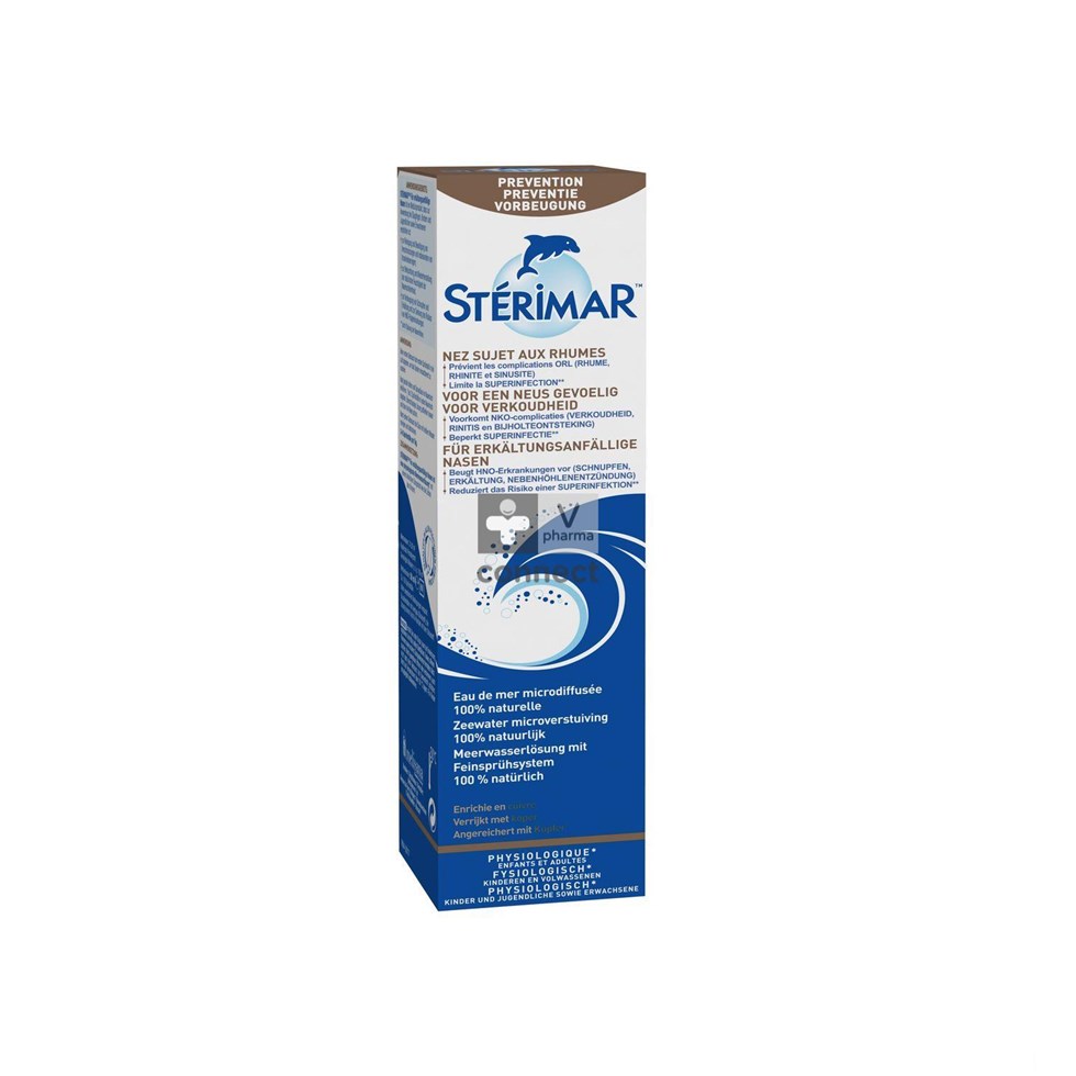 Sterimar Koper Infectiegevoelige neus 50 ml
