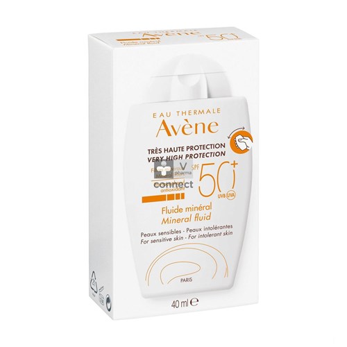 Avene Zon Spf50+ Minerale Fluide 40ml