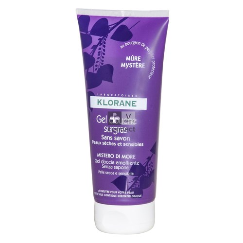 Klorane Douchegel Braambes Mysterie Tube 200ml