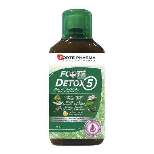 Forte Detox 5 Fl. 500ml