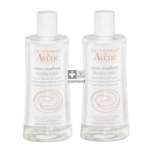 Avene Lotion Micellaire Duo 200 ml 1 + 1 Gratuit