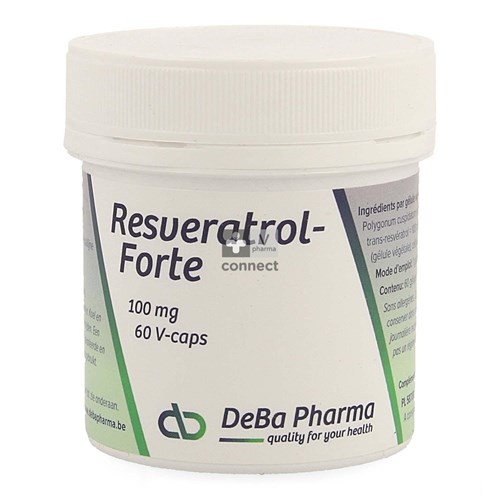 Resveratrol Forte Caps 60x100mg Deba