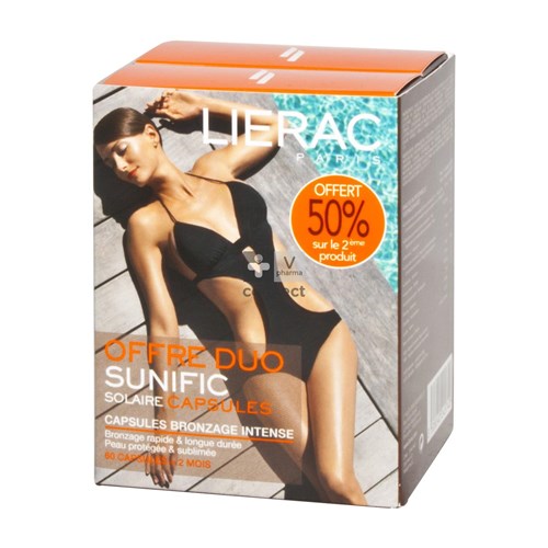 Lierac Sunific Bronzage Anti-Age Hydratation 60 Capsules