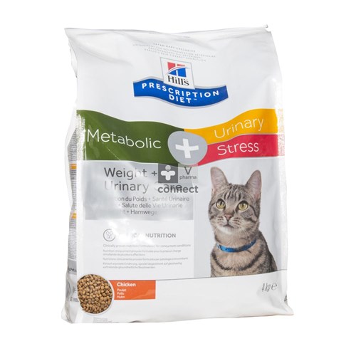 Hills Prescription Diet Feline Metabolic Urinary Stress 4 Kg