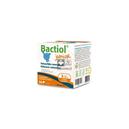 Bactiol Junior Chew. Kauwtabl 30 27617 Metagenics