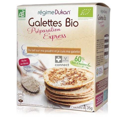 Regime Dukan Mix Galettes 7 Sachets de 35 g