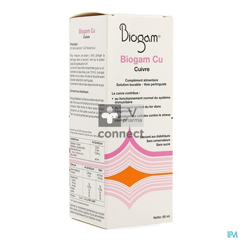 Biogam Cu Fl 60ml