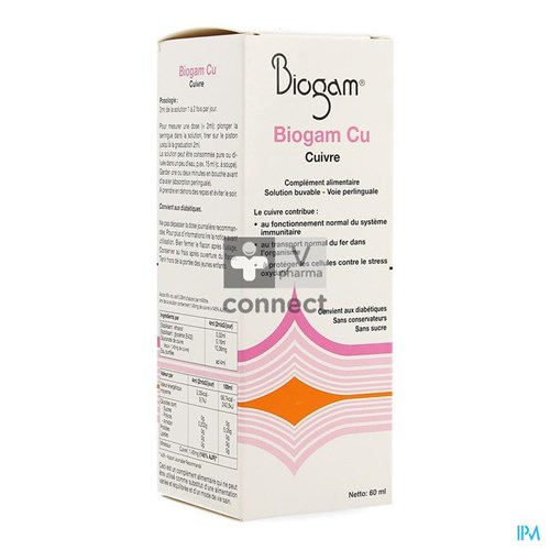 Biogam Cu Fl 60ml