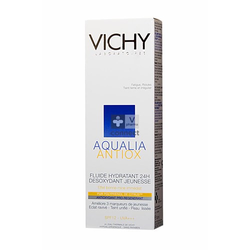 Vichy Aqualia Antiox Fluide Hydratant 24h