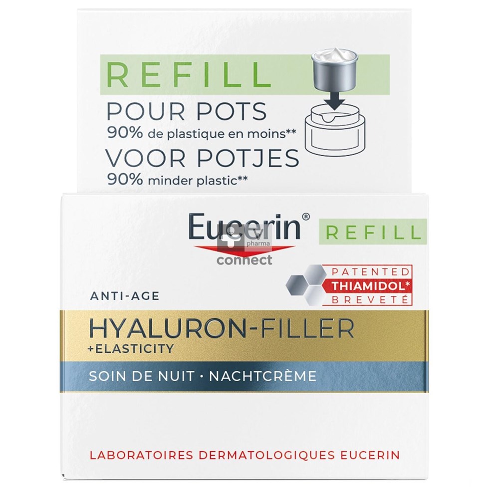 Eucerin Hyaluron Fill+elast.nachtcr Spf30 Nav.50ml