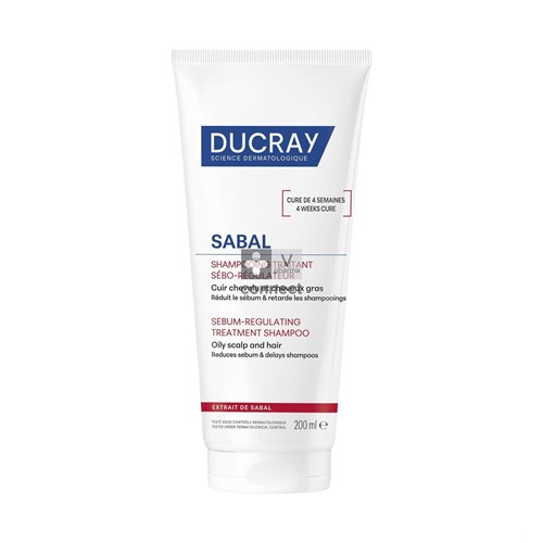 Ducray Sabal Shampooing Traitant Sébo Régulateur 200 ml