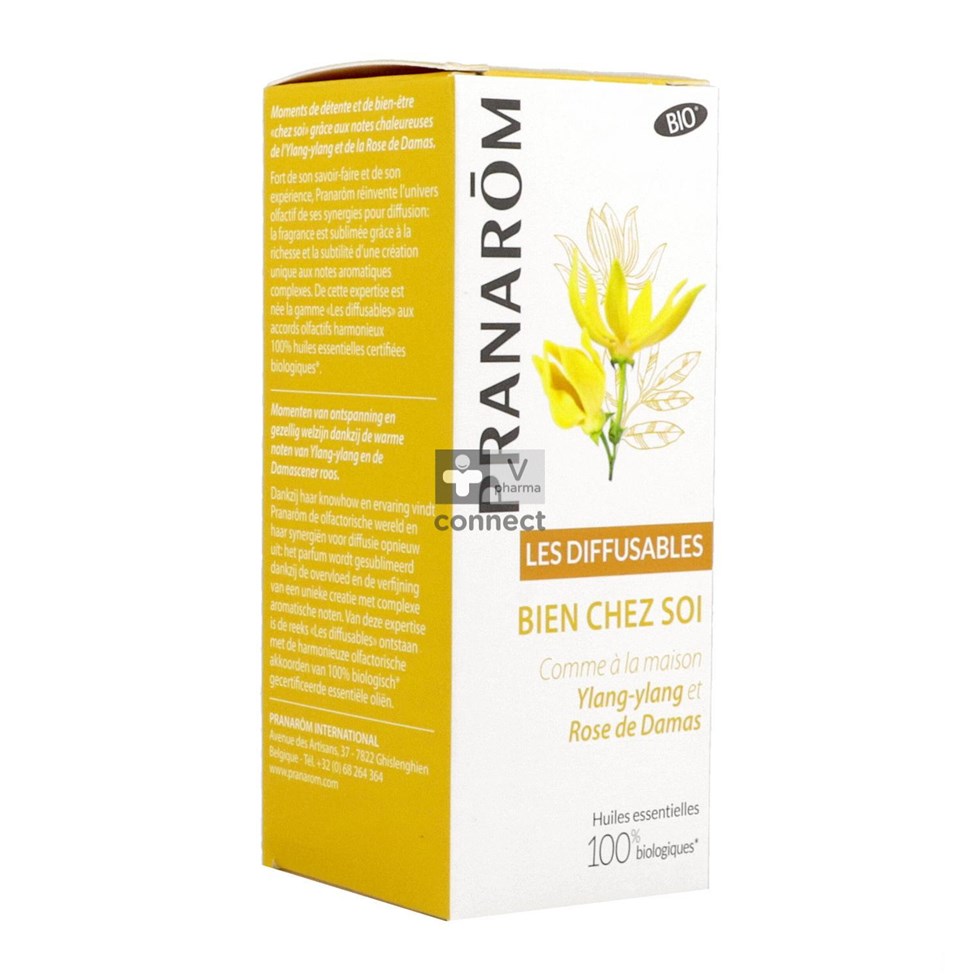 Pranarom Les Diffusables Bio Bien Chez Soi 30 ml
