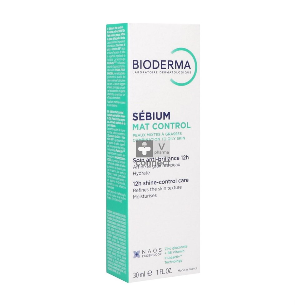 Bioderma Sebium Mat Control Cr.  30Ml