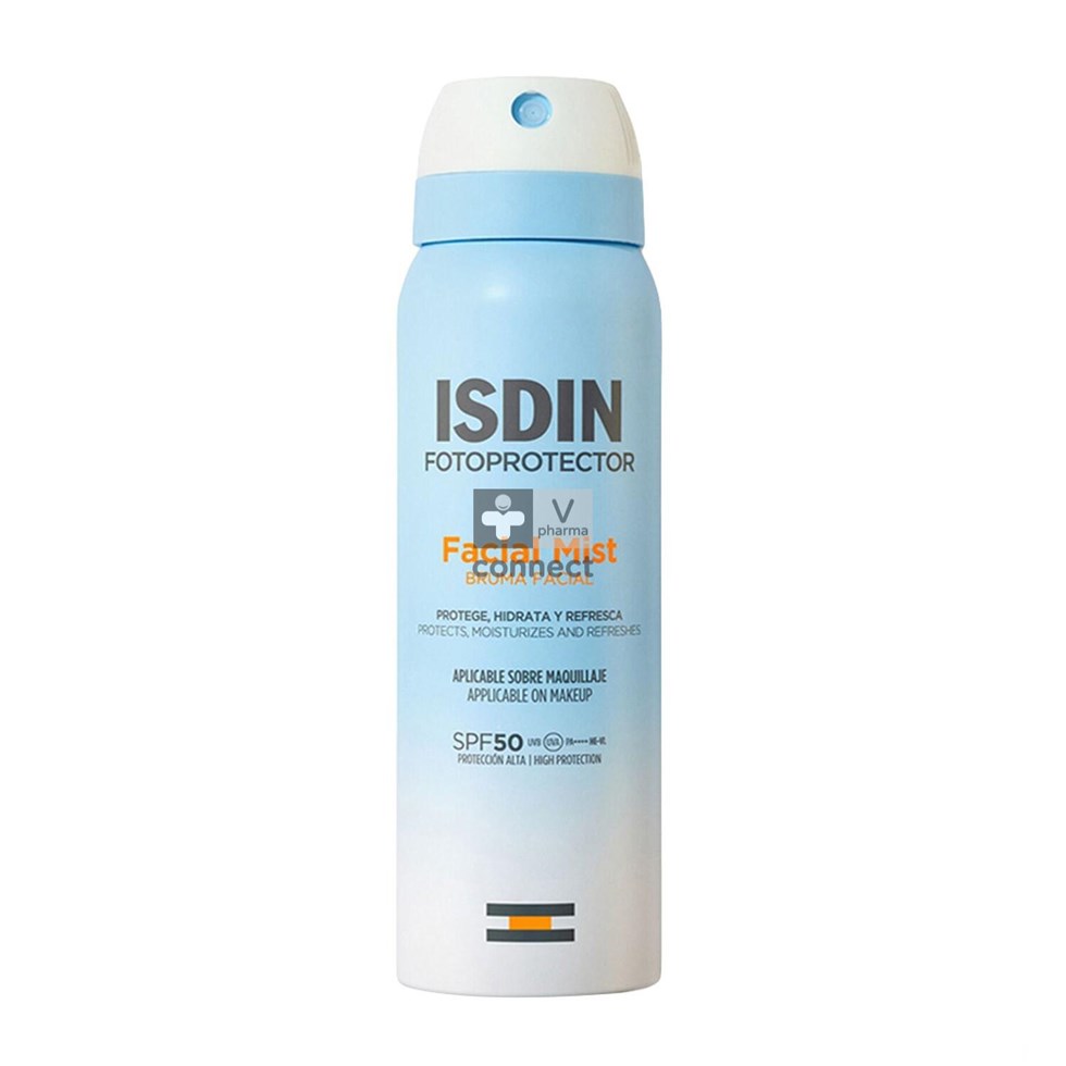 Isdin Fotoprotector Brume Visage Spf50 100Ml