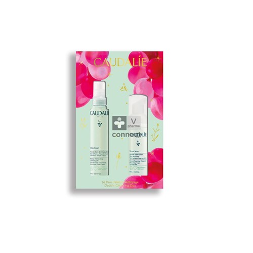 Caudalie Kerst Set Vinoclean Duo 2025 2 Prod.