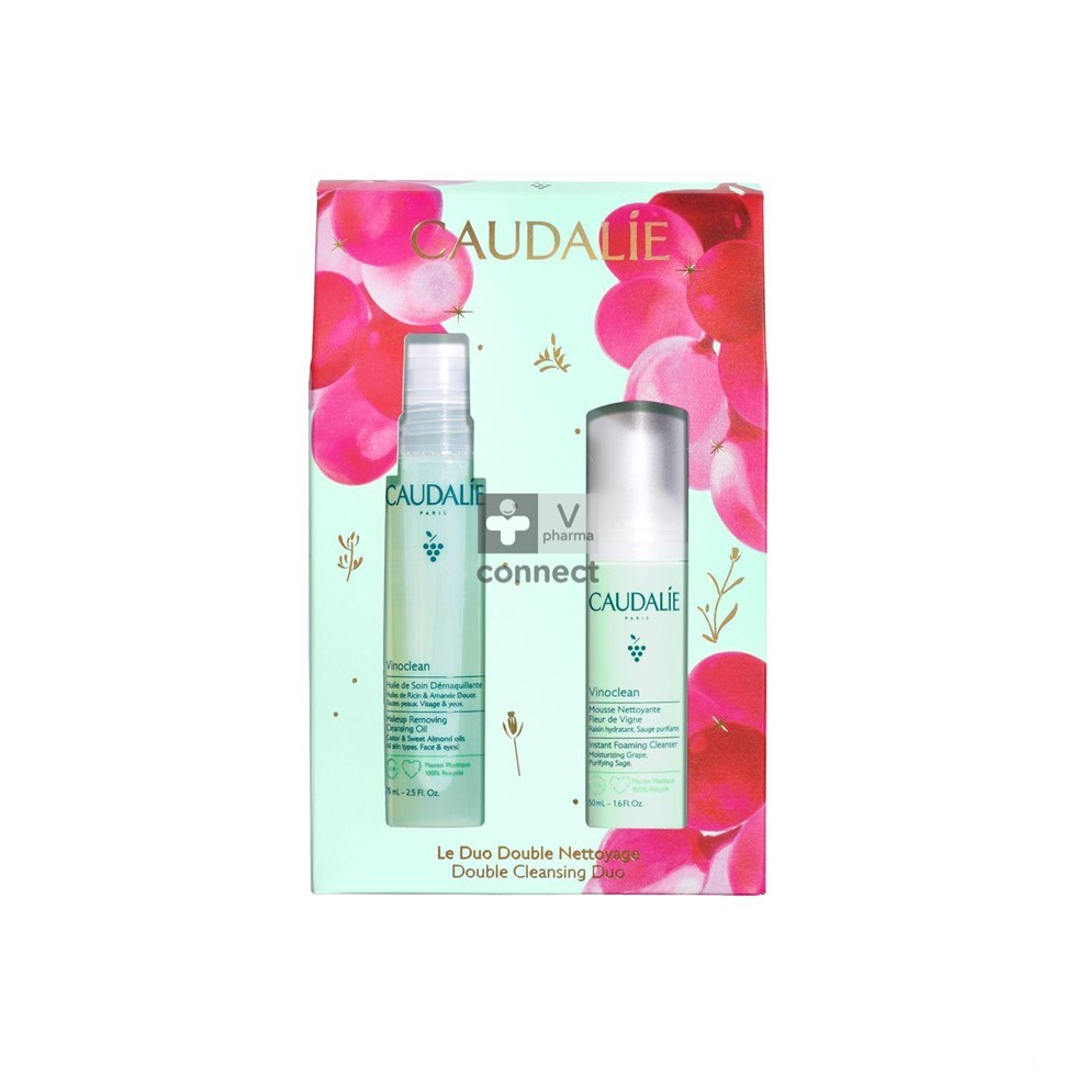 Caudalie Kerst Set Vinoclean Duo 2025 2 Prod.