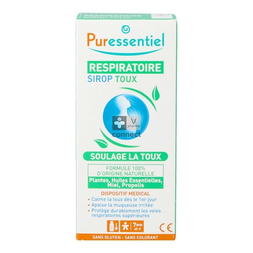 Puressentiel Respiratoire Sirop Gorge 125 ml