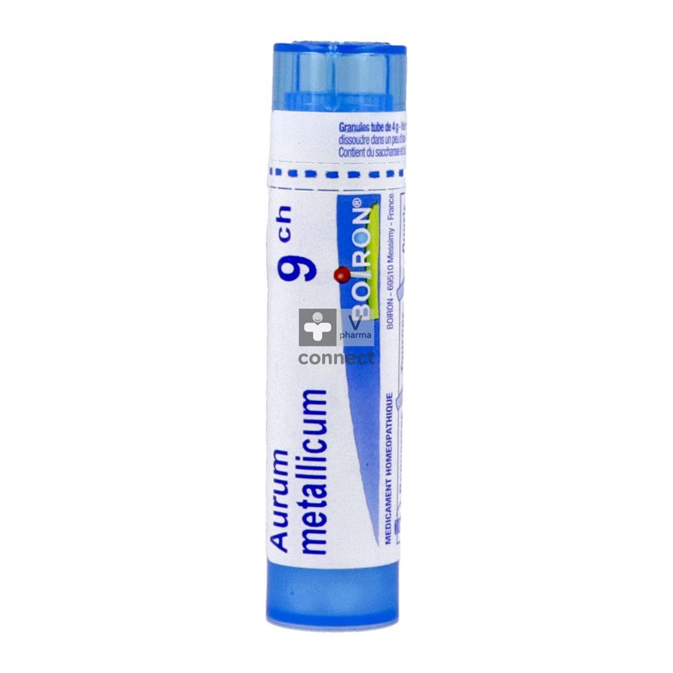Aurum Metallicum 9ch Gr 4g Boiron