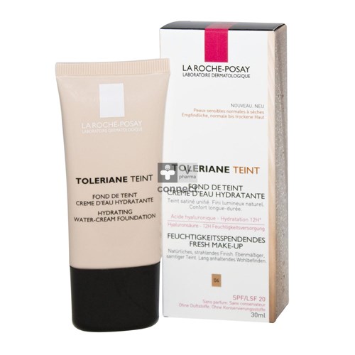 La Roche Posay Toleriane Fond de Teint Crème D'eau Hydratante 04 Beige Doré 30 ml