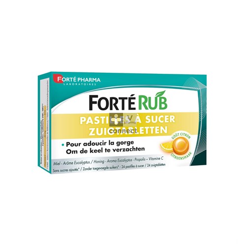 Forte Rub Keeltabletten Citroen 24