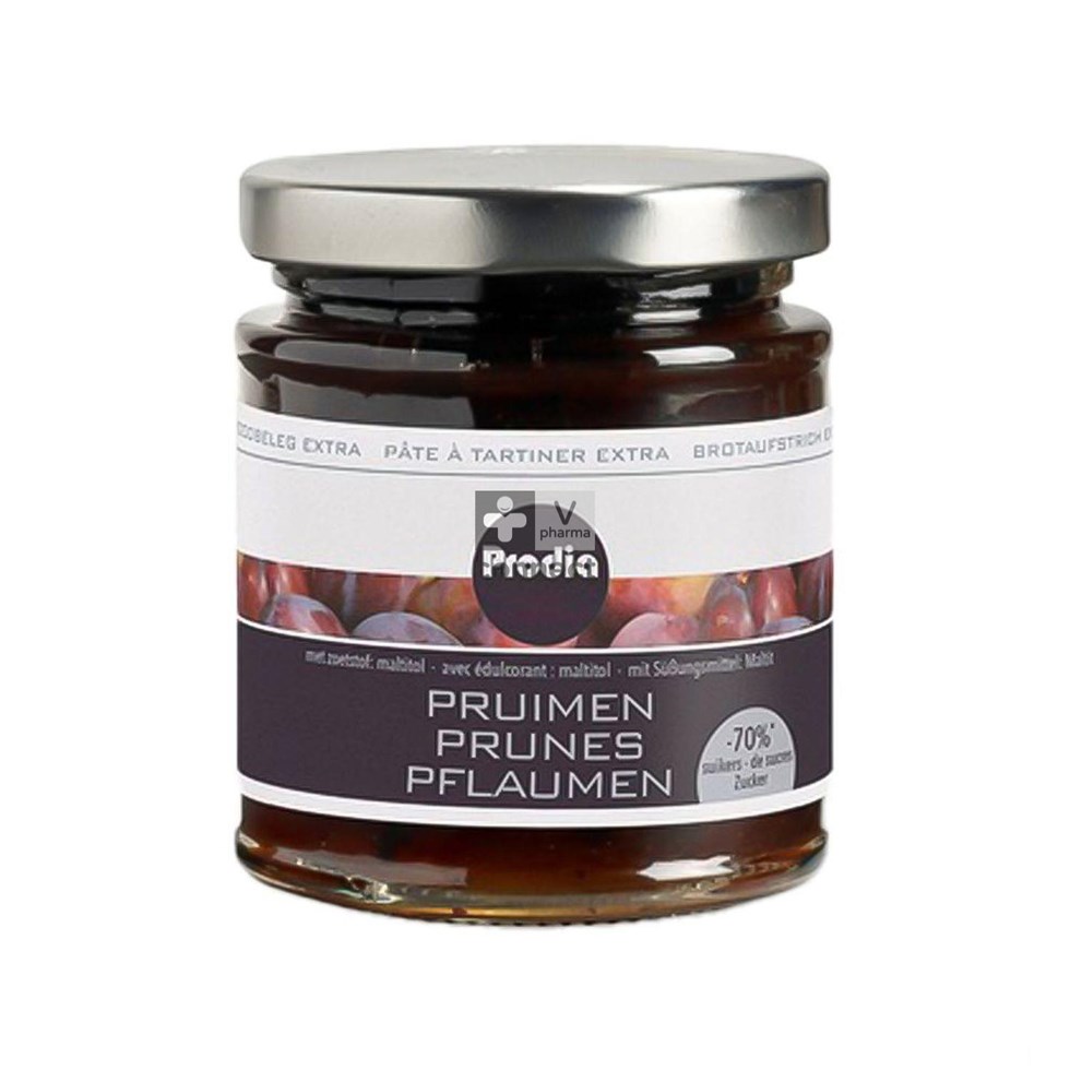 Prodia Broodbeleg Extra Pruimen 215g 5640 Revogan